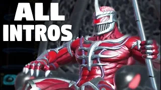 Power Rangers Battle For the Grid All Character Intros & Super Moves