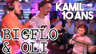 KAMIL 10 ANS RAPPE ET CHOQUE BIGFLO ET OLI !