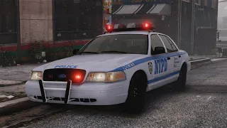 [D]2002 Ford Crown Victoria - New York Police Dept. Lightning Showcase