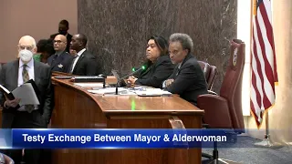 Testy exchange between Mayor Lightfoot, alderwoman at City Council meeting