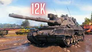 World of Tanks Leopard 1 - 12K Damage 5 Kills & Leopard 1 - 12K Damage