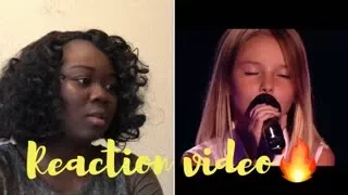 Daneliya Tuleshova- Stone Cold. Blind Auditions 2023| The Voice kids Ukraine. Reaction Video.