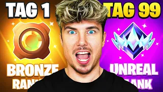 WANNABE versucht den höchsten RANK in Fortnite zu ERREICHEN! 👑