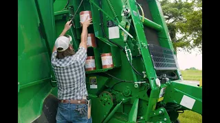 How To Load Twine In A Round Baler | John Deere Tips Notebook