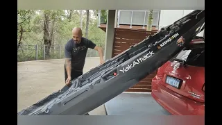 How to Load your Kayaks2fish Nextgen 11.5 on to car Roof Rack...