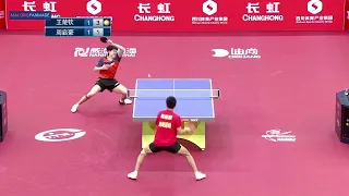 Wang Chuqin vs Zhou Qihao   Chinese Super League 2021 Final