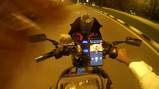 Honda CB400 GoPro ride