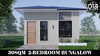 2 BEDROOM SMALL HOUSE DESIGN | 5 X 6 METERS | DT64 Architects