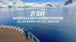 21 Day Antarctica, South Georgia & the Falkland Islands Expedition Vlog Full Overview (Part 1 of 2)