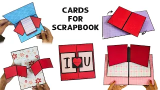 Pop up Card For Scrapbook | Scrapbook Card Ideas | Cards For Scrapbook