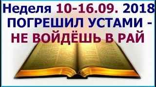 Неделя 10 - 16 сентября 2018 г.: о недопустимости пагубного влияния большинства. Свидетели Иеговы