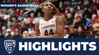 No. 8 Stanford vs. Washington Women's Basketball Highlights | 2023-24 Season