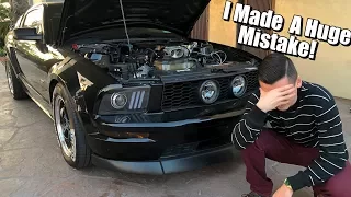 I Broke My Nitrous Mustang...