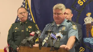 Maine State Police hold press conference on Bowdoin, I-295 shootings
