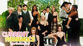 the most dramatic household I've EVER played! 🌼 // Backstory // The Sims 4 Current Household