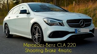 MB CLA 220 Shooting Brake *flotte Landstraßenfahrt & Gerede* *Fast Drive Countryroads*