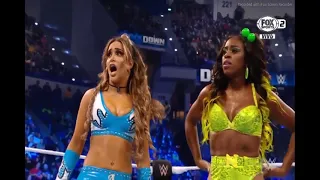 NAOMI & ALIYAH VS SHAYNA BASZLER & NATALYA  - SMACKDOWN  19/11/21