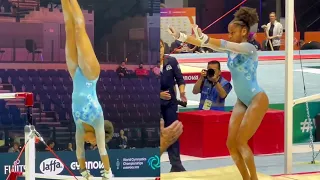 Skye Blakely - Uneven bars - Podium Training - World Championships 2022