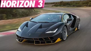 Forza Horizon 3 : 270+ MPH Lamborghini Centenario Build
