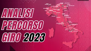 Analisi del Percorso Giro d’Italia 2023 | Altimetrie delle 21 Tappe - Si, ma chi lo correrà?