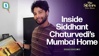 The Stars Live Here: Inside Siddhant Chaturvedi's  Mumbai Home | Quint Neon