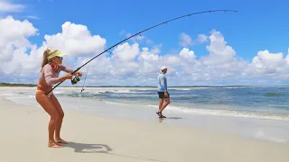 Beach SHARK FISHING! (Jacksonville, Florida)