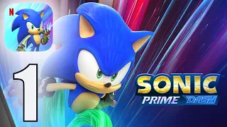 Sonic Prime Dash - Gameplay Walkthrough Part 1 (iOS, Android)