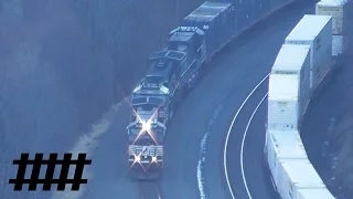 Norfolk Southern Railfanning at Horseshoe Curve in Altoona, PA