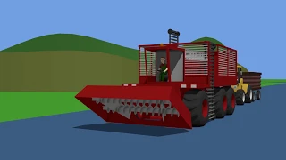 Wow Big Sugar Beet Harvesting Machine - Tractor and Farm Work