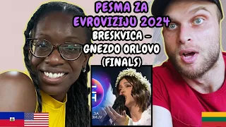 REACTION TO Breskvica - Gnezdo orlovo (Finale PZE24) | FIRST TIME WATCHING THE FINALS