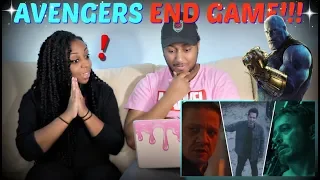 Marvel Studios' "Avengers: END GAME" Official Trailer REACTION!!!