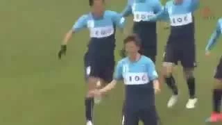 # Unbelievable ! 48 year old Japanese legend Kazuyoshi Miura scored a brilliant header in J League 2