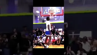 #rip #viral #terrenceclarke AJ Dybantsa wins dunk contest for Terrence Clarke 🕊🕊