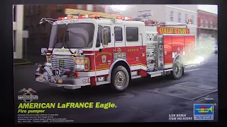 Assembling a fire truck Fire Pumper from Trumpeter scale 1/25 part 2