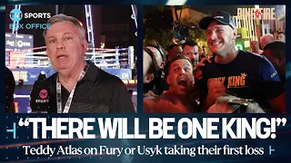 "BAM BAM BAM!" 💥🥊 | Teddy Atlas believes Fury's jab and footwork is key against Usyk 🇸🇦 #RingOfFire