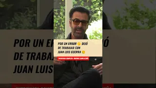 Trabajé con Juan Luis Guerra hasta que hubo una falla técnica.