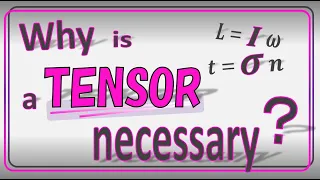 What is a tensor? Why is a tensor necessary?