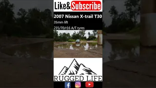 Nissan X-trail T30 water crossing #shorts