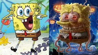 SpongeBob SquarePants Characters As Monsters | All Characters 2017