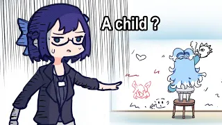 A Child in The Office【Hololive Animation Clip】