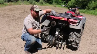 Deer Food Plots Using an ATV