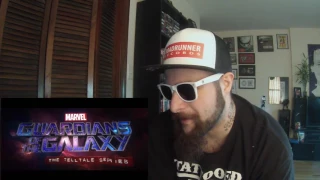 THE TELL TALE SERIES GUARDIAN'S OF THE GALAXY TRAILER REACTION!!