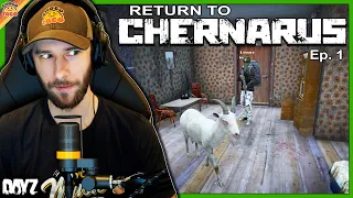 Ep. 1: RETURN TO CHERNARUS ft. Reid | chocoTaco DayZ Base Building Gameplay