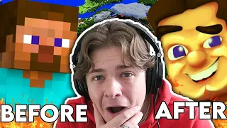 Minecraft Hater Reacts to ALL Minecraft Cinematic Trailers