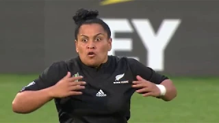 HAKA! New Zealand perform haka after winning the Women's Rugby World Cup