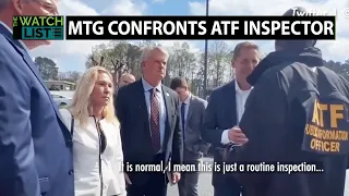 Marjorie Taylor Greene Protests ATF Inspection On Day Of Nashville Shooting