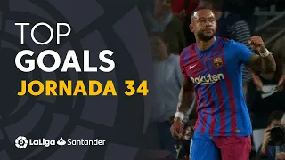 All goals Matchday 34 LaLiga Santander 2021/2022
