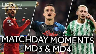 SALAH, NAPOLI, ATZILI | #UCL Matchday Moments (MD3 & MD4)