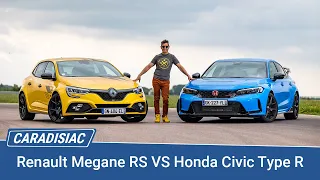 Comparatif - Les essais de Soheil Ayari - Honda Civic Type R VS Renault Megane RS Ultime