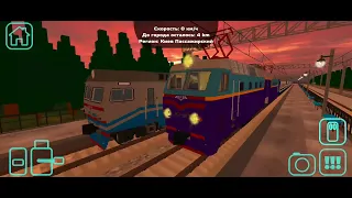 SKY RAIL - ТЭП 70 обкатка. Крутой симулятор поездов. Мини-обзор игры. фан. #skyrail